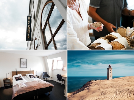 Hotelovernatning på Hotel Phønix og Rubjerg Knude