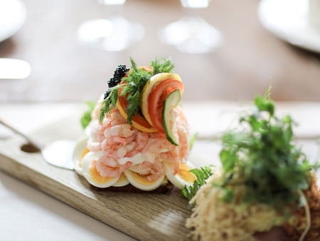 Mødepakke med smørrebrød